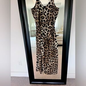 Animal print jumpsuit